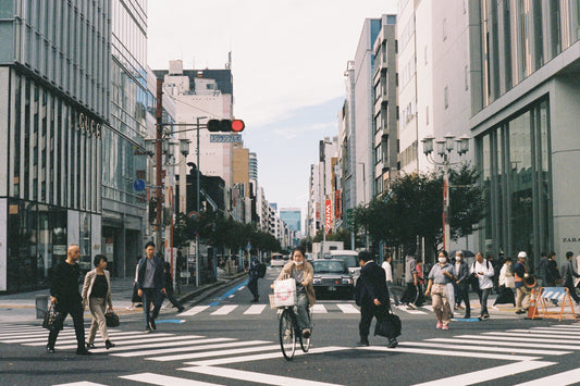 Crossing Osaka